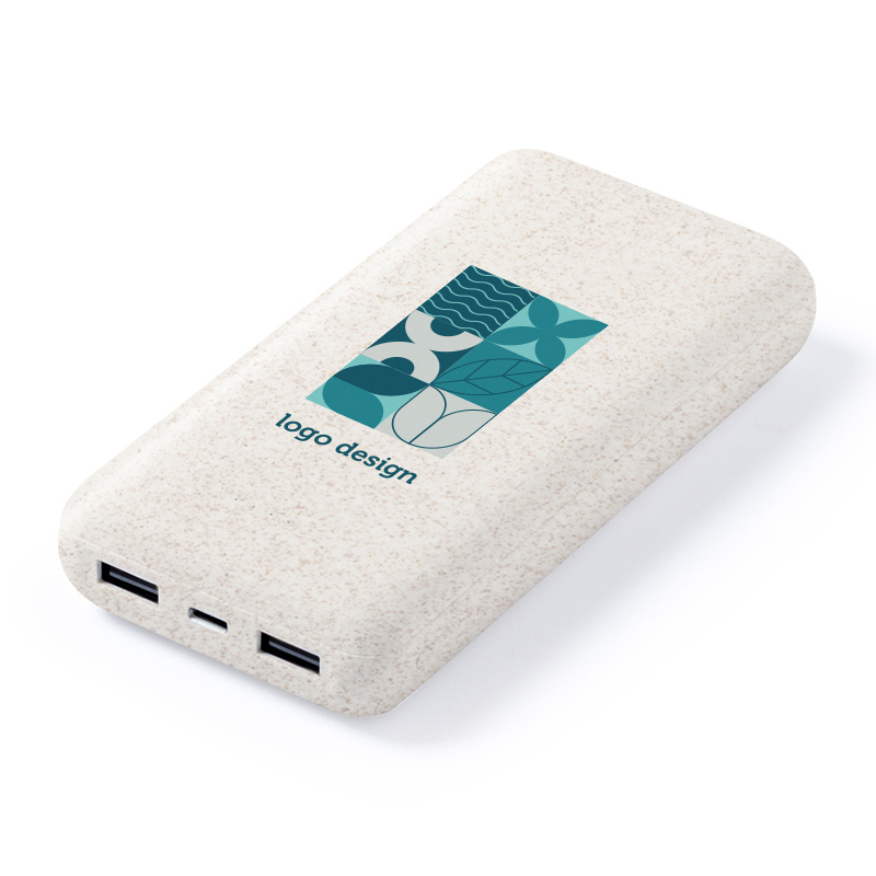 Powerbank i hvedestra